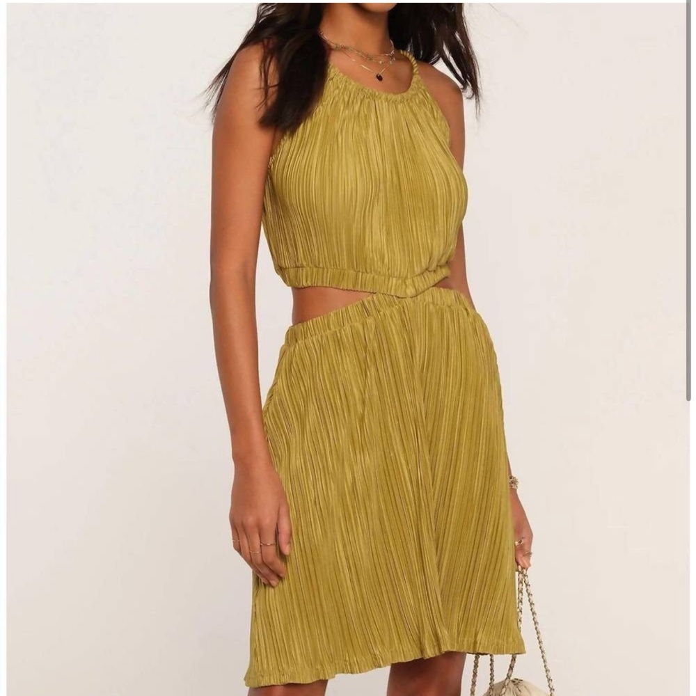 Olive Green Dress